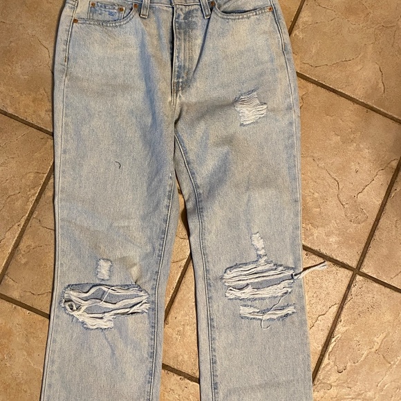 NWT Urban Outfitters BDG Size 27 Bootcut Women's Distressed Blue Jeans Classic - Picture 5 of 9